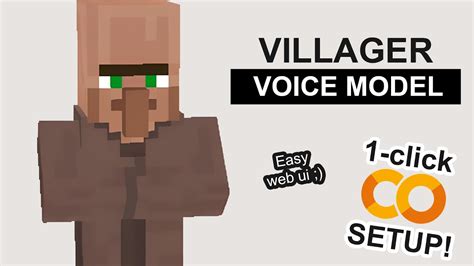 villager ai voice|Minecraft Villager AI Voice Model .